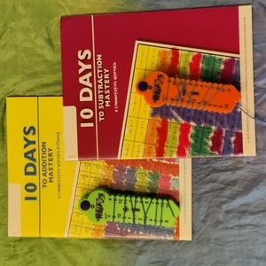 Math workbooks addition and subtraction